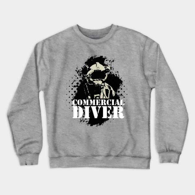 Commercial Diver Crewneck Sweatshirt by TCP